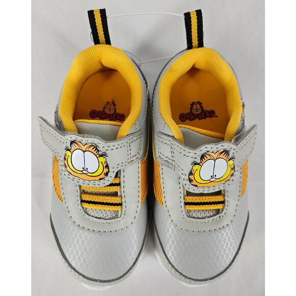NICKELODEON GARFIELD THE CAT - KIDS TODDLER GRAY SNEAKER – SIZE 6 - Picture 10 of 10